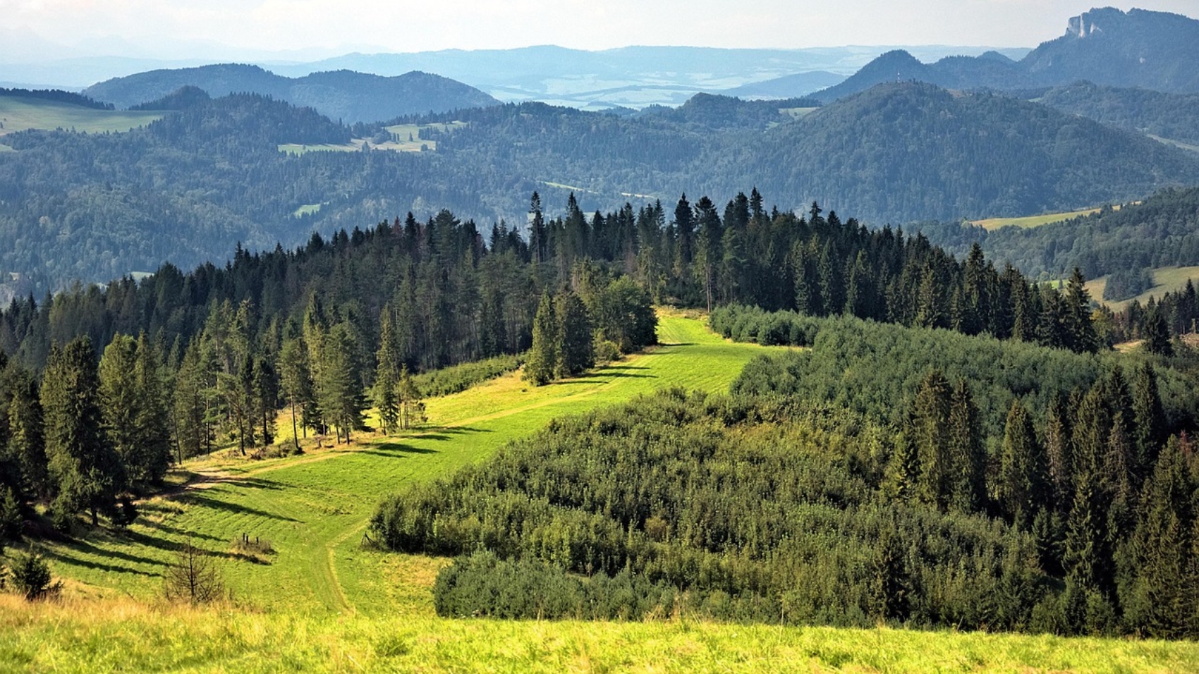 Beskidy na zdjęcia wiosną